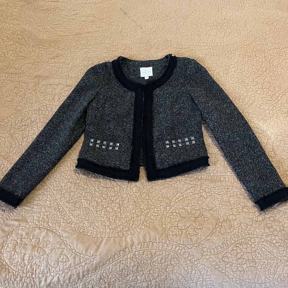 Silence+Noise Jacket Dark Academia Edgy Goth Grunge Chic S - Picture 2 of 11